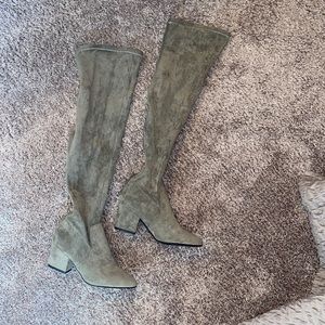 Over the knee boots